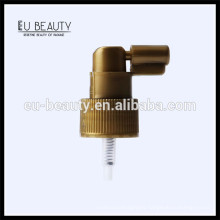 24/410 Pearl gold plastic oral tube sprayer